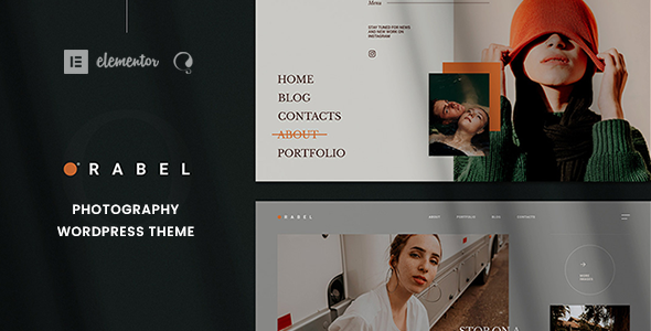 Orabel - Creative Photography Portfolio WordPress Theme