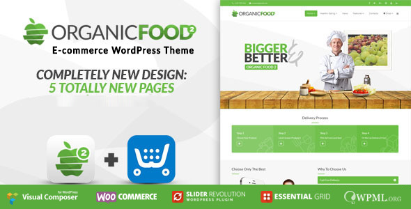 Organic Food | Farm Business Eco WordPress Theme