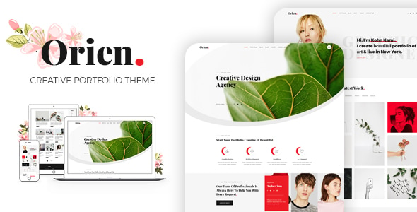 Orien - Creative Portfolio WordPress Theme