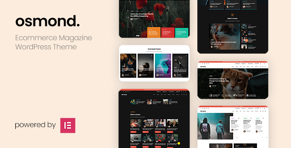 Osmond - Ecommerce Magazine WordPress Theme