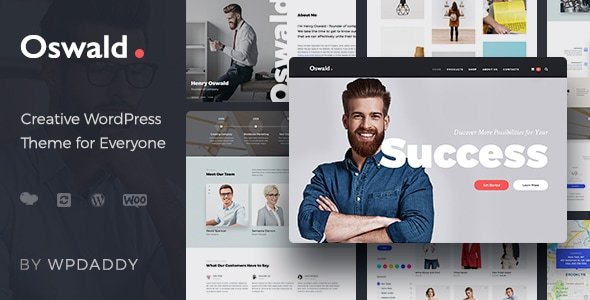 Oswald - Creative Multi-Purpose Responsive WordPress Theme