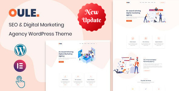 Oule – Digital Marketing Agency WordPress Theme