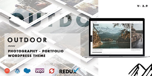 Outdoor - Creative Photography / Portfolio WordPress Theme