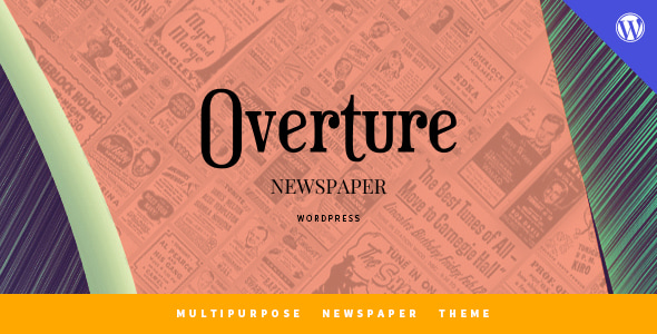 Overture - WordPress Magazine News Theme