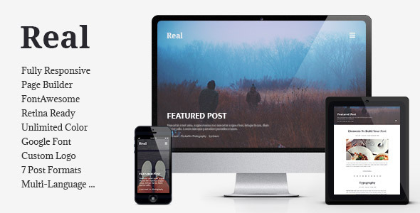 Paid membership Blog - REAL WordPress Theme