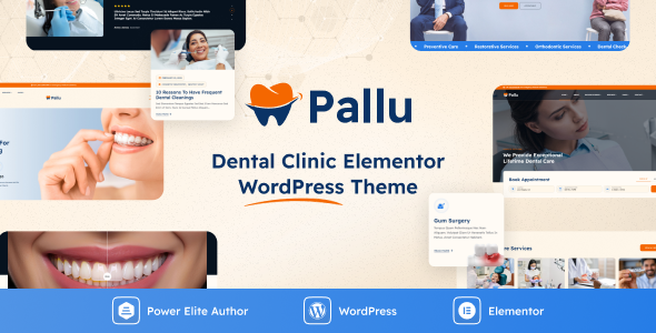 Pallu - Dental WordPress Theme