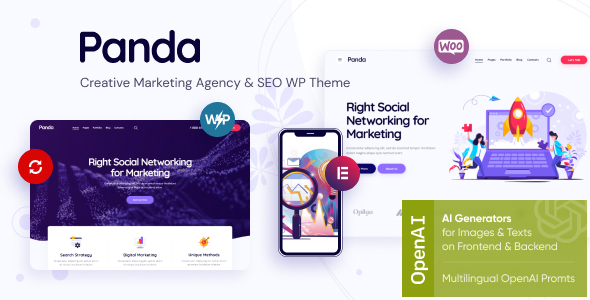 Panda - Marketing Theme