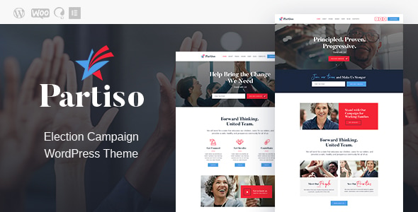 Partiso | Political WordPress Theme for Party & Candidate