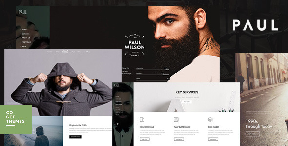 Paul - Creative Multi-Purpose WordPress Theme