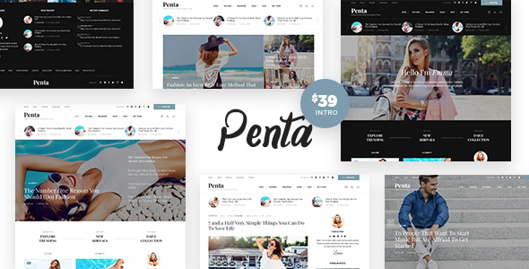 Penta - A Responsive Blog WordPress Theme