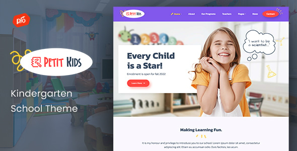 Petit - Kindergarten School WordPress Theme