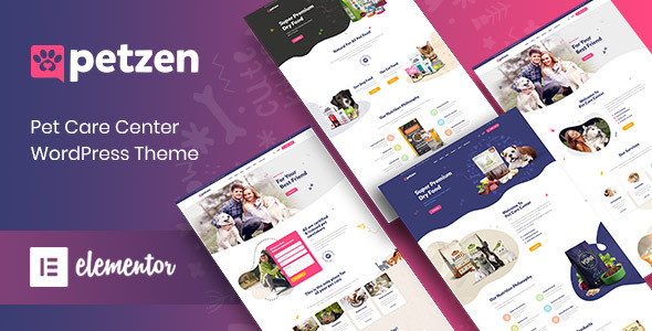 Petzen - Pet Care Shop WordPress Theme