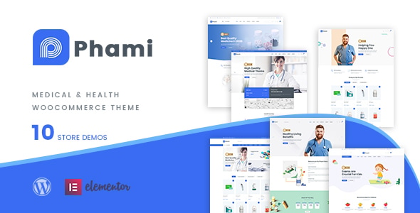 Phami – Medical & Health WooCommerce WordPress Theme