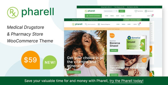 Pharell - Medical & Pharmacy Store