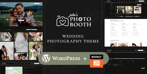 PhotoBooth - Photography Portfolio WordPress Theme