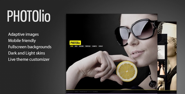 Photolio - Photography Theme for WordPress