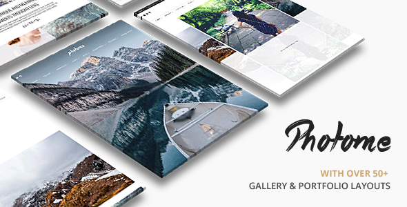 PhotoMe | Photography Portfolio WordPress