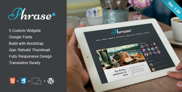 Phrase - Responsive WordPress Blog Theme