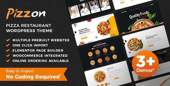 Pizzon | Pizza Restaurant WordPress Theme