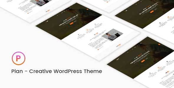 Plan - Creative One & Multipurpose WordPress Theme