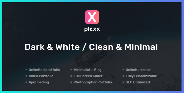 Plexx - Portfolio and Video Gallery WordPress Theme