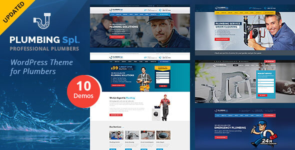 Plumbing Spl - Plumber WordPress Theme