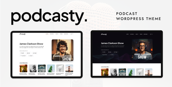 Podcasty - WordPress Podcast Theme