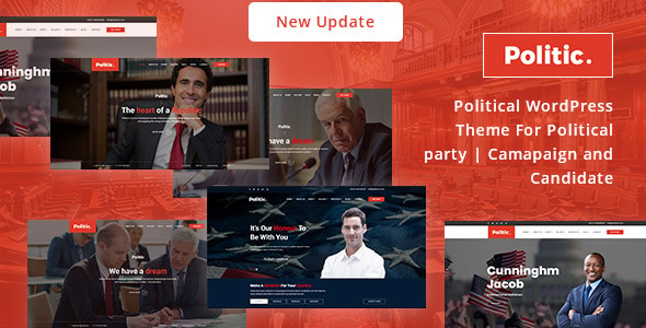 Politic - Political WordPress Theme