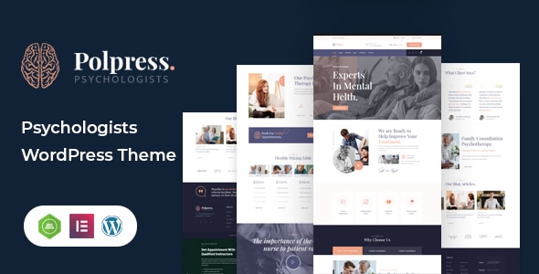 Polpress – Psychiatric therapy WordPress Theme