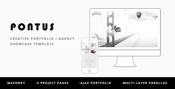 Pontus - Creative Portfolio / Agency WordPress Theme