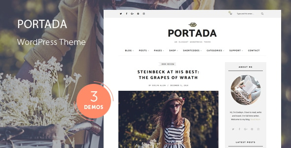 Portada - Blog WordPress Theme