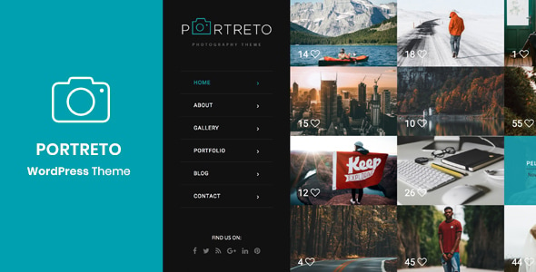 Portreto - Photography & Portfolio WordPress Theme