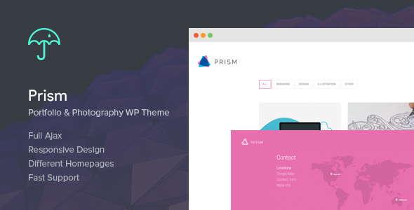 Prism - Portfolio & Photography Retina Theme