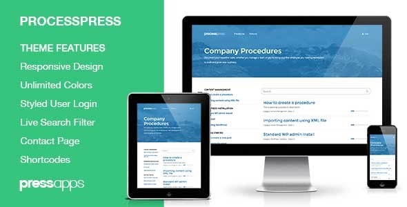 ProcessPress WP Theme for Creating Procedures