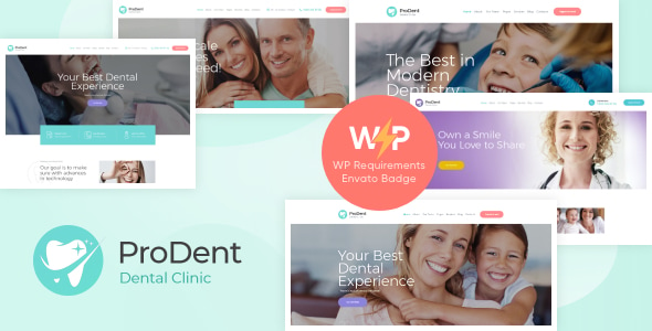 ProDent | Dental Clinic & Doctor WordPress Theme + Elementor + RTL