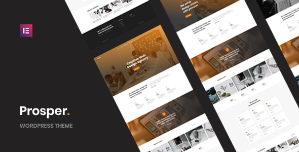 Prosper - Agency Portfolio WordPress Theme