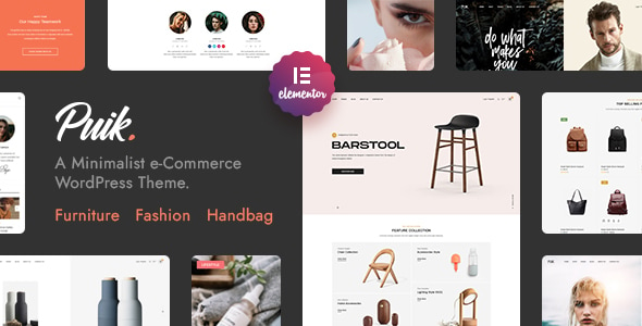 Puik - Elementor WooCommerce Theme