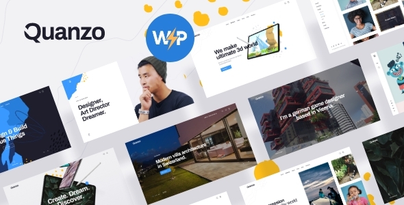 Quanzo - Portfolio WordPress Theme