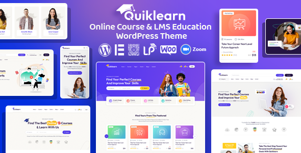 Quiklearn - Education WordPress Theme