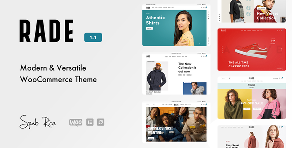 Rade - A Versatile WooCommerce Theme