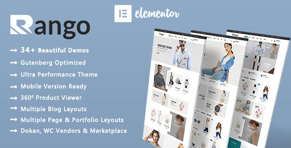 Rango | Elegant Fashion WooCommerce WordPress Theme