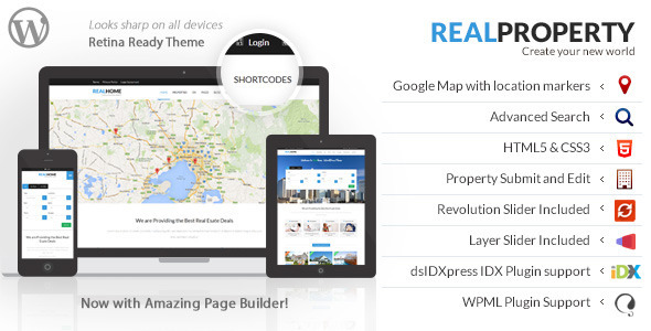 Real Property - RealEstate Theme