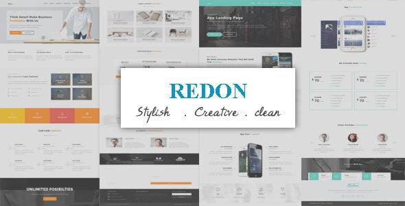 Redon - Multipurpose Landing Page WordPress Theme