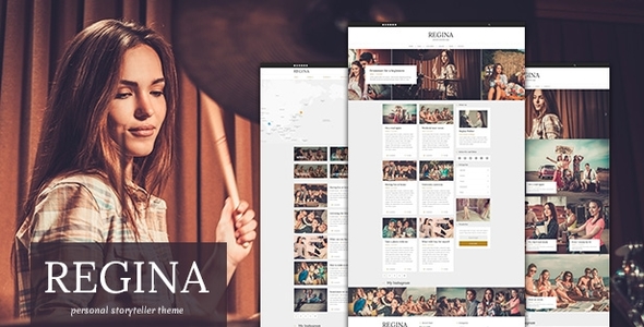 Regina - Creative Blog WordPress Theme