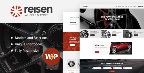 Reisen | Auto Store & Car Repair WordPress Theme