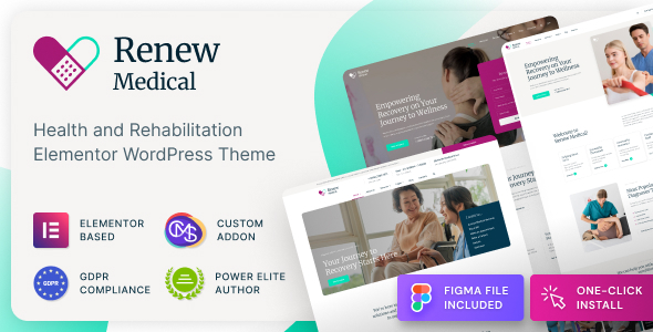 Renew Medical - Physiotherapy & Rehabilitation Clinic Medical WordPress Theme