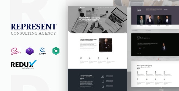 Represent - Consulting Finance WordPress