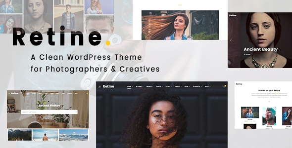 Retine - A WordPress Theme for Photographers and Creatives