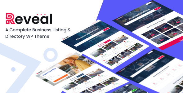 Reveal - Directory & Listing WordPress Theme