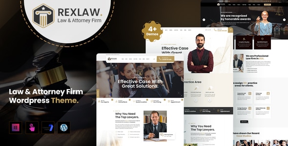 Rexlaw - Law WordPress Theme